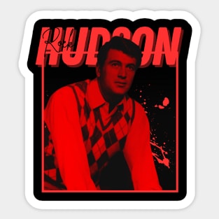 Rock Hudson Sticker